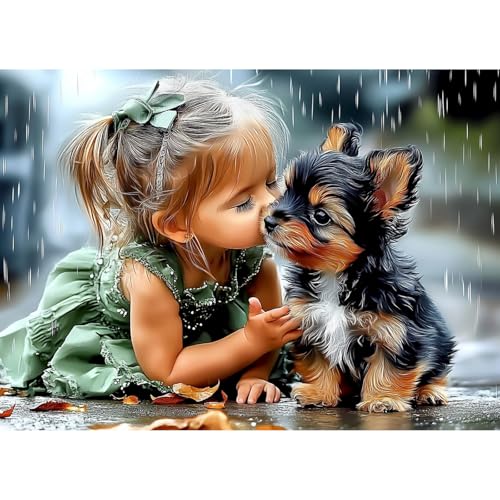 CEOVR Mädchen Diamond Painting Bilder Kit Erwachsene,5D Hund Diamond-painting 30x40cm,Ein Heilender Moment Voller Liebe CEOVR Mädchen Diamond Painting Bilder Kit Erwachsene,5D Hund Diamond-painting 30x40cm,Ein Heilender Moment Voller Liebe von CEOVR