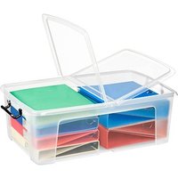 cep Aufbewahrungsbox 50,0 l transparent 69,5 x 45,0 x 24,1 cm von CEP