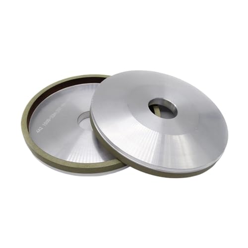 4A2 Harz-Diamant-Schleifscheibe - 75/125 mm Trockenschleifscheibe for Holzbearbeitungssägeblätter - Universal-Schleifscheibe, 1 Stück(D75*H32*W6*X9*T22) von CEQFSWHQ