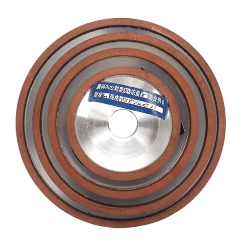 75/100/125/150 mm Diamant-Schleifscheibenbecher – Metallpolierwerkzeug for Schärfen von Fräsern, 1 Stück(320# 150x32x10mm) von CEQFSWHQ