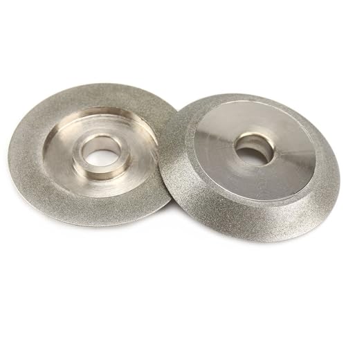 78 mm Diamant-Schleifscheibe – 45-Grad-Winkel-Polierscheibe for Fräsen von Metall – Körnung 150, 1 Stück(78X16X10X15mm) von CEQFSWHQ