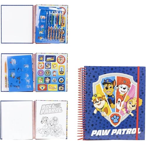 Paw Patrol Super-Aktivitätsalbum mit Aufklebern, Farben und Malblättern – Bastel- und Zeichenbuch für Kinder, ideal für Paw Patrol-Fans Paw Patrol Super-Aktivitätsalbum mit Aufklebern, Farben und Malblättern – Bastel- und Zeichenbuch für Kinder, ideal für Paw Patrol-Fans von CERDÁ LIFE'S LITTLE MOMENTS