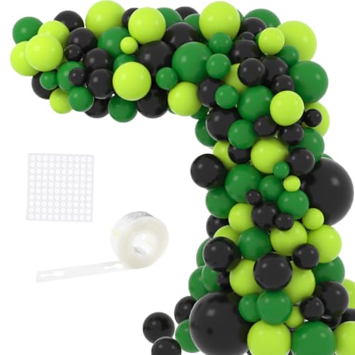Grün Schwarz Ballon Girlande Bogen Kit - Ballons Bogen Kit mit Greed Schwarze Ballons Lime Green Ballons für Geburtstag Hochzeit Braut Dusche Graduierungen Party Dekorationen Grün Schwarz Ballon Girlande Bogen Kit - Ballons Bogen Kit mit Greed Schwarze Ballons Lime Green Ballons für Geburtstag Hochzeit Braut Dusche Graduierungen Party Dekorationen von CEUQIESO