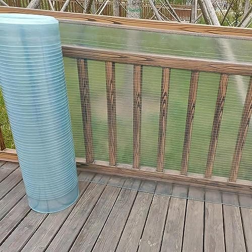 Dachbau Platten Kunststoff-Dachplatte, Polycarbonat, 1 Mm, UV-Schutz, Markise, Regenschutz For Den Außenbereich, For Gewächshäuser, Schuppen, Carports, Hütten, Zwinger Oder Garagen ( Size : WxL:1.5x4m Dachbau Platten Kunststoff-Dachplatte, Polycarbonat, 1 Mm, UV-Schutz, Markise, Regenschutz For Den Außenbereich, For Gewächshäuser, Schuppen, Carports, Hütten, Zwinger Oder Garagen ( Size : WxL:1.5x4m von CFDZCP
