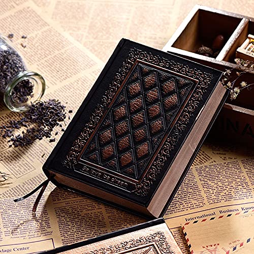 CFLNYC Vintage leere Notizbuch Hard Cover Skizze Journal Notizbuch Tagebuch Bücher Scrapbooking Notizblock(Blauw) von CFLNYC