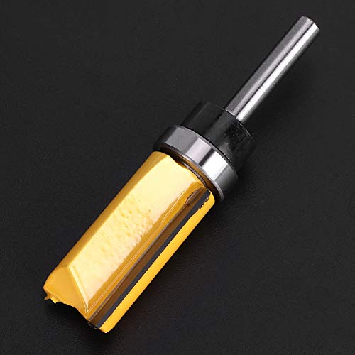 1/4in Shank Holzbearbeitung Carbon Stahl F Router Bit Gerade Trimmbräuchwerkzeug 6x19x38mm Holzbearbeitung Cutter zu 1/4in Shank Holzbearbeitung Carbon Stahl F Router Bit Gerade Trimmbräuchwerkzeug 6x19x38mm Holzbearbeitung Cutter zu von CFTGIW