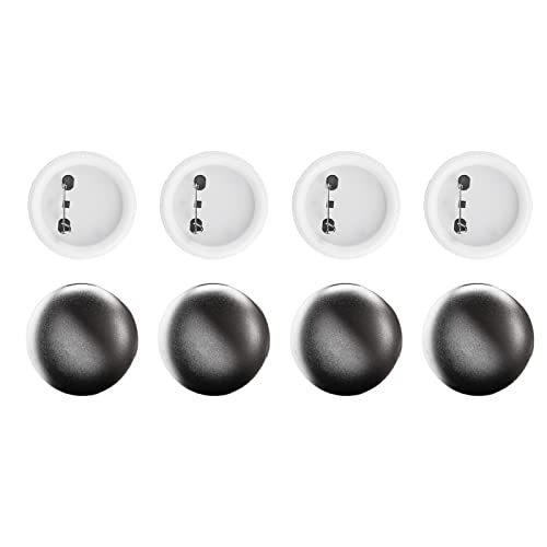 100 Pcs Abzeichen Zurück -Cover Tinplate Kunststoff Basis Vermeiden (100 Sätze 58-mm-Abzeichen) von CFTGIW