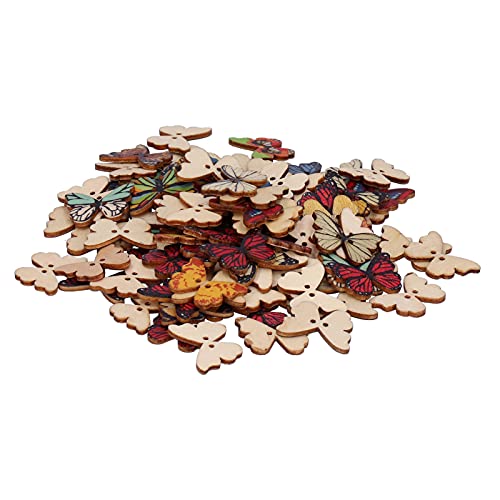 100pcs Hölzerne Knöpfe Farbenfrohe Gemischte Cartoon S DIY -Knöpfe Zum Nähen von Buttonwooden Button Botenwing Buse Ausgewählte 100pcs Hölzerne Knöpfe Farbenfrohe Gemischte Cartoon S DIY -Knöpfe Zum Nähen von Buttonwooden Button Botenwing Buse Ausgewählte von CFTGIW
