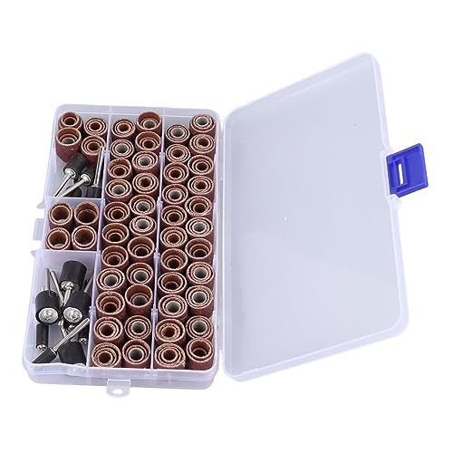 168pcs Nagelschleifkit mit 12 Dormen Schleiferdelsen Set für Salon Holzbearbeitung Nagelschleifkitmandrels Schleifkits und Schleifkit Diffefe von CFTGIW