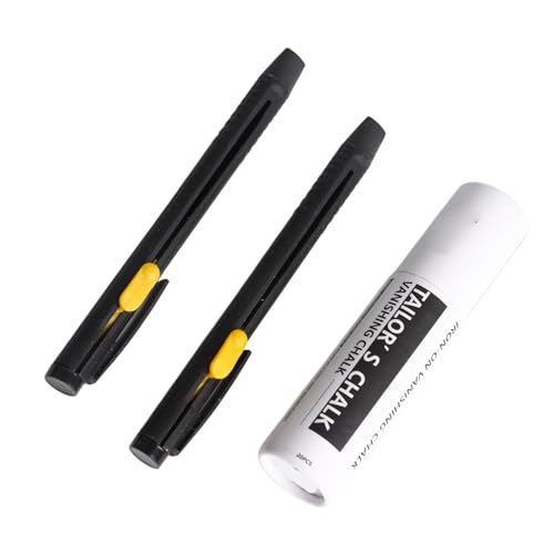 2pcs Nähen Kreidestifte Schärfen die Kreidestifte von Plastik Schneider mit Nachfüllungen für die Handwerksnähe -Markierung Kreidekreide Pewtsailor's Chalksewing IC Manufactu Design von CFTGIW
