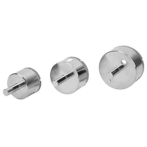 3pcs Tragbarer Lochöffner Sägewerkbohrwerkzeug für Glasfliesen Keramik Marmor Bohrloch OpenerDrill Bithole Bithole Sägeglas Drilliur Meet und Corundum 3pcs Tragbarer Lochöffner Sägewerkbohrwerkzeug für Glasfliesen Keramik Marmor Bohrloch OpenerDrill Bithole Bithole Sägeglas Drilliur Meet und Corundum von CFTGIW