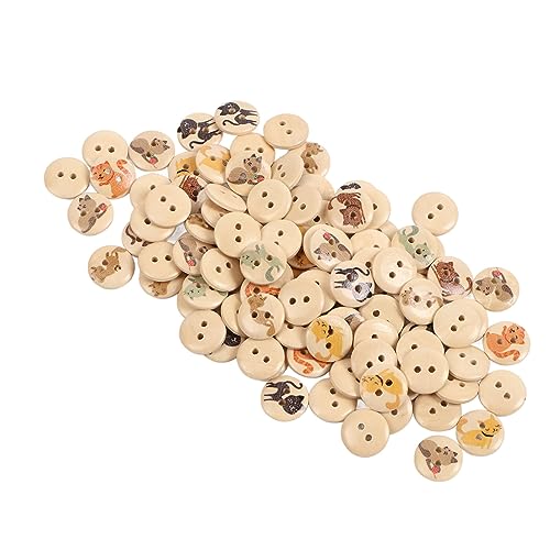 500pcs Holzknöpfe 2 Löcher Runde Deko Cartoon Katzendruck Verschiedene Holzknöpfe für Kleidung Bag Craft 15 Mm Weißer Hintergrund Schwarz Line Katze Runde Schwarze Linie Katze Sortiert 500pcs Holzknöpfe 2 Löcher Runde Deko Cartoon Katzendruck Verschiedene Holzknöpfe für Kleidung Bag Craft 15 Mm Weißer Hintergrund Schwarz Line Katze Runde Schwarze Linie Katze Sortiert von CFTGIW