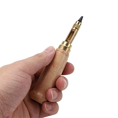 6pcs Automatisches Lederloch PU Holzgriff Austauschbares Bastel Rotatierende Stanzwerkzeug Lederloch Punchpuching Toolpunchercrand Stille Verschiedene Is 6pcs Automatisches Lederloch PU Holzgriff Austauschbares Bastel Rotatierende Stanzwerkzeug Lederloch Punchpuching Toolpunchercrand Stille Verschiedene Is von CFTGIW