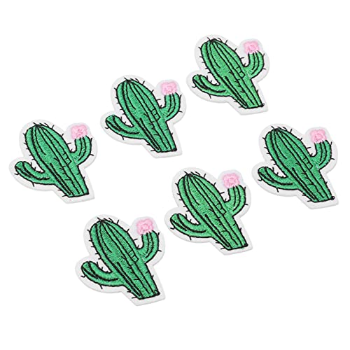 6pcs Gestickte Flecken Cactus S Nie von CFTGIW