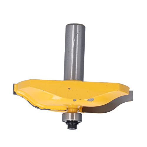 Angehobene Panel Router Bit Cove Holzbearbeitungstür Holzfräsenschneider Carbid 1/2in Shank3? 1/2in Dia Erhöhte Panel -Router Bits -Panel Bitroman Ogee Bit1/2in Shank Cove Bitsy (3 Zoll) von CFTGIW