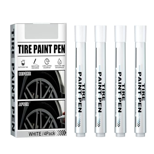 CFTGIW 4 Pack White Marker Pen Tire Paint Marker Stift Öl Reifen Graffiti Tracing Stift für Auto -Gummi -Reifen 870 878 8 870 878 8 Kaffee Edelstahlmaterial Tipp CFTGIW 4 Pack White Marker Pen Tire Paint Marker Stift Öl Reifen Graffiti Tracing Stift für Auto -Gummi -Reifen 870 878 8 870 878 8 Kaffee Edelstahlmaterial Tipp von CFTGIW