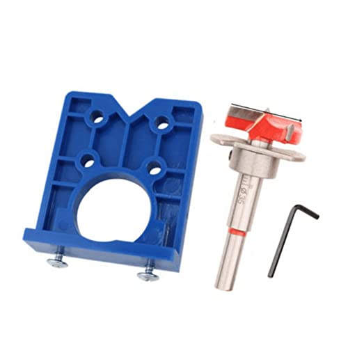CFTGIW Versteckte Scharnier -Jig -Kit 35mm ABS Schnittlegiergelegte Scharnier Bohrloch Router Jig für Möbel CFTGIW Versteckte Scharnier -Jig -Kit 35mm ABS Schnittlegiergelegte Scharnier Bohrloch Router Jig für Möbel von CFTGIW