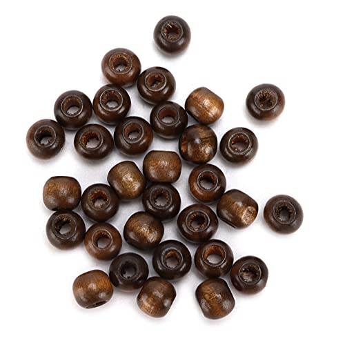 Hergestellt aus Hochwertigem Verbundwerkstoff 500pcs Holzperlen 10 Mm G LOSSE Perforierte Perle für M -Armband -Halskette und DIY Basteln Sie die Unsere Perlen Holzverbund und Wunderschöne Muster. von CFTGIW