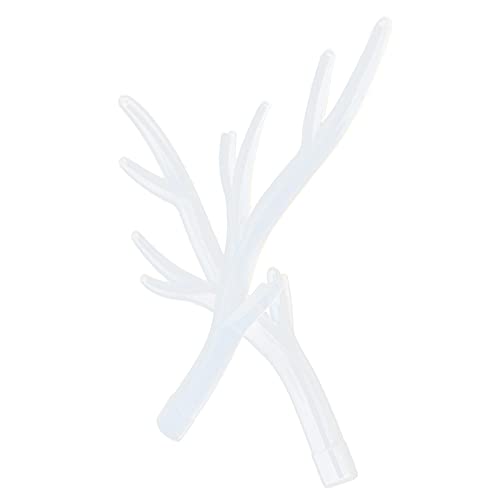 Hirschhorn Silikon Molddeer Ho 2pcs Silikon Hirschhornbaum BH -Form für DIY -Dekorationen Schmuck Aufbewahrung für Gefertigte von Silikondauer von CFTGIW