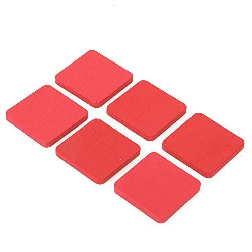 Kunsthandwerk Accessoire Toyse 50pcs Holzscheiben Bildungsspielzeughandwerk DIY Handgemachte Accessoire Kreis. Unle Endl das Unser Furnieres Dreieck und das Geschaffene Holz (Runde Scheiben) (Runde von CFTGIW
