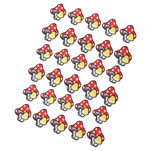 Pilzeisen auf Patchembroide 30pcs Pilzeisen auf Patch Einzigartige Sticked Pilzaufkleber Nähen Sie Flecken für Kleidung. von CFTGIW