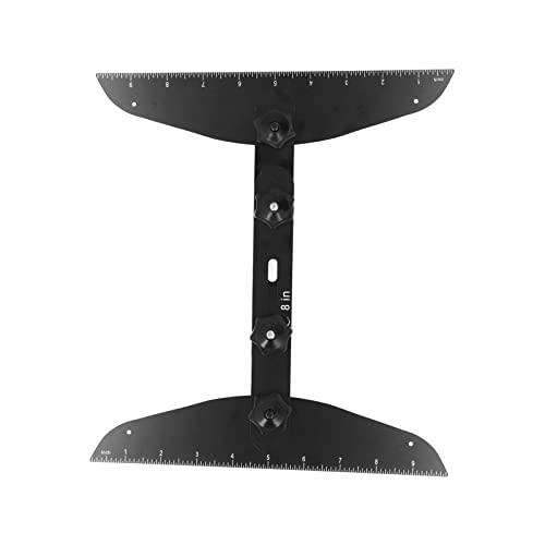 ST Treads Template Tool Regal Schreiber Jig 11? 60 Zoll Mess für Risers Regal Trockenwallblack Anodierte Aluminiumlegierung: Hergestellt aus Hochwertiger Aluminiumlegierung, die Anloge Angelegt ST Treads Template Tool Regal Schreiber Jig 11? 60 Zoll Mess für Risers Regal Trockenwallblack Anodierte Aluminiumlegierung: Hergestellt aus Hochwertiger Aluminiumlegierung, die Anloge Angelegt von CFTGIW