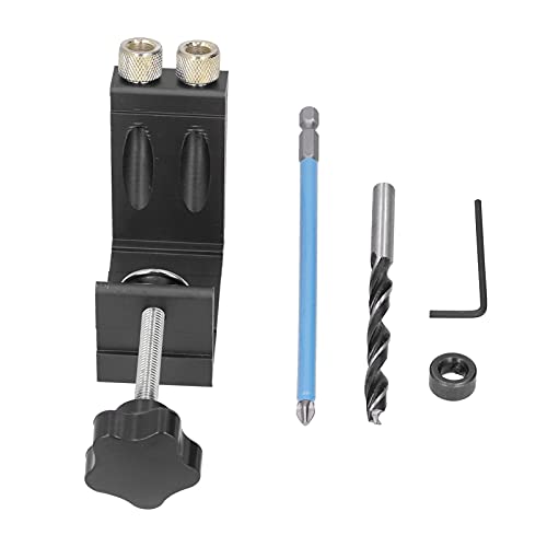 Schrägloch -Locator, Hauptsächlich T 15 ° Schräglochlokator Positionierer Holzbearbeitungsloch -Dübel -Bohrkit Carpentry AccessoireBlack IT -Genauigkeit Beispiellose Locator. Zu (Geneigte Loch von CFTGIW