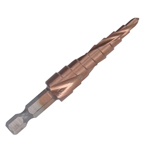 Spiralstufe Drill Bit Hochgeschwindigkeit Stahl Hex Shank Stufen Drills M35 9 Größe 4? 12mm Spiralstufe Drill Bithex Shank Step Drillhss Cobalt Step Drill4-12mm Stiefmaschinenbohrmaschine Drill Spiralstufe Drill Bit Hochgeschwindigkeit Stahl Hex Shank Stufen Drills M35 9 Größe 4? 12mm Spiralstufe Drill Bithex Shank Step Drillhss Cobalt Step Drill4-12mm Stiefmaschinenbohrmaschine Drill von CFTGIW