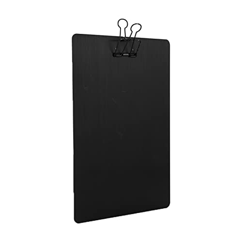 Zwischenablage Suspensible Rost Proof Weast Probess Scratch Eisen Metall Zeichnungsbrett Ordner Zum Schreiben von Malegold Schreiben von Painting -Clipboardclip -Boardmetal (BLACK) von CFTGIW