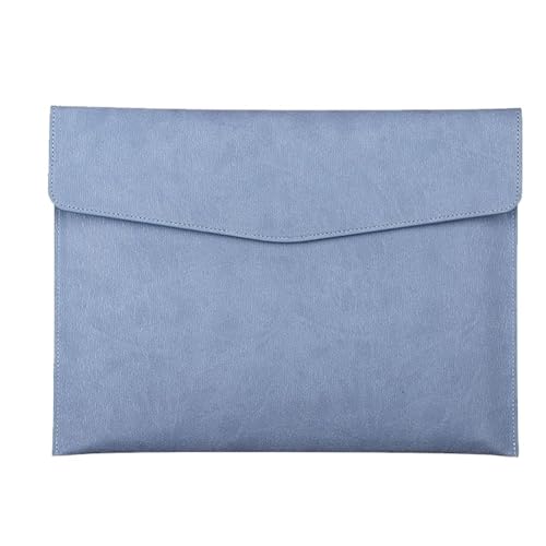 CFY652 Fächermappe A4-Ordner, Schul- und Bürobedarf, Aufbewahrungstasche, Dokumententasche aus Kunstleder, Geschäftsinformationstasche Document Organizer(Blue) von CFY652