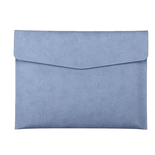 CFY652 Fächermappe A4-Ordner, Schul- und Bürobedarf, Aufbewahrungstasche, Dokumententasche aus Kunstleder, Geschäftsinformationstasche Document Organizer(Blue) von CFY652