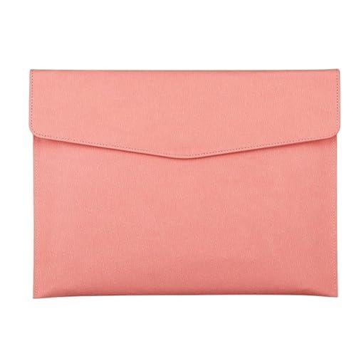 CFY652 Fächermappe A4-Ordner, Schul- und Bürobedarf, Aufbewahrungstasche, Dokumententasche aus Kunstleder, Geschäftsinformationstasche Document Organizer(Pink) von CFY652