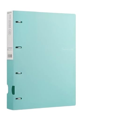 CFY652 Fächermappe A4-Ordner mit D-Typ-Stanzung, Büro-Aufbewahrung, Aktenring, Testpapier, Datenaufbewahrungsordner, 4-Loch-Binder, Lernzubehör Document Organizer(Blue) von CFY652