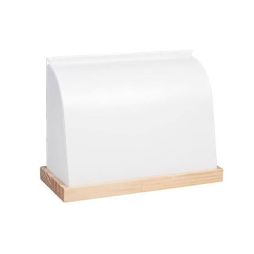 CFY652 Schmuckständer Halskette Display Rack Armband Anhänger Display Rack Schmuck Schmuck Lagerung Display Holz Basis Schmuckaufbewahrung(Weiß) von CFY652