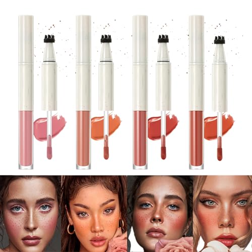 CGACCSD Freckle Makeup, flüssiger Bleistift, wasserfest, für Sommersprossen, Prägewerkzeug, schnell trocknend, tragbar, für Frauen, Zuhause, Reisen, Partys von CGACCSD