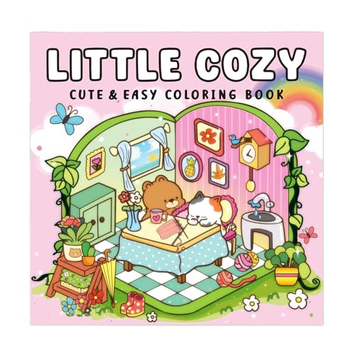 CGACCSD Gemütliches Malbuch | Niedliches Zeichenbuch Für Kinder | Pädagogische Entspannungsaktivität Für Vorschule Kindergarten & Homeschooling CGACCSD Gemütliches Malbuch | Niedliches Zeichenbuch Für Kinder | Pädagogische Entspannungsaktivität Für Vorschule Kindergarten & Homeschooling von CGACCSD
