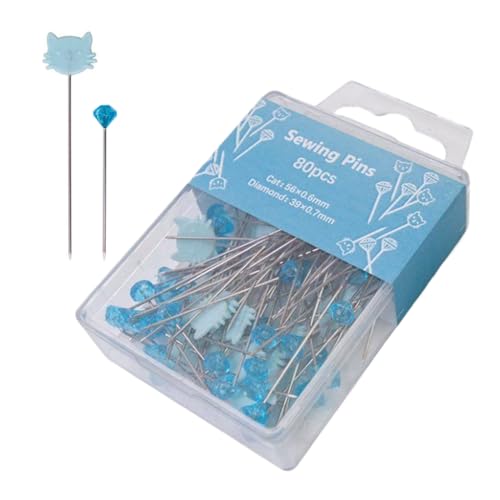CGACCSD Gerade Stecknadeln | 80 Stecknadeln – Werkzeug zum Nähen von Handwerk, Knöpfen, Verschlüssen, Schmuck, Dekoration, Nähen, Handarbeiten, Kleidung CGACCSD Gerade Stecknadeln | 80 Stecknadeln – Werkzeug zum Nähen von Handwerk, Knöpfen, Verschlüssen, Schmuck, Dekoration, Nähen, Handarbeiten, Kleidung von CGACCSD