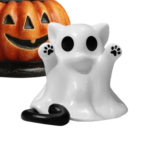 CGACCSD Halloween Gespensterfigur - Halloween Gespensterfigur Schreibtischdekoration - Gruselige Skulptur Tisch Deko Für Feiertags Party Wohnzimmer Schreibtisch Café Terrasse Zimmer von CGACCSD
