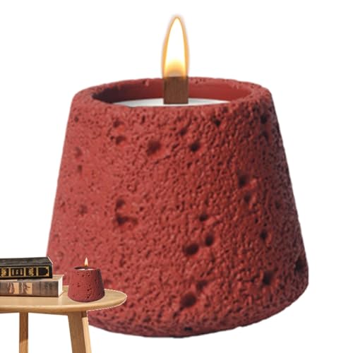 CGACCSD Töpfe für die Herstellung von Kerzen, Töpfe für die Herstellung von Kerzen, matter Kerzenhalter aus Beton, Mehrzwecktöpfe für die Herstellung von Kerzen, für Hochzeit, Lagerung von Fett und von CGACCSD