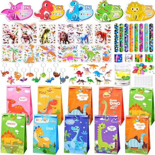 Dinosaurier Party Mitgebsel Kindergeburtstag, Glitzertattoo Kinder Dino 3D Aufkleber Dinosaurier Schlüpfen Geschenktüte, Dino Deko kindergeburtstag Gastgeschenke Spielzeug Junge Dino Mädchen Geschenke Dinosaurier Party Mitgebsel Kindergeburtstag, Glitzertattoo Kinder Dino 3D Aufkleber Dinosaurier Schlüpfen Geschenktüte, Dino Deko kindergeburtstag Gastgeschenke Spielzeug Junge Dino Mädchen Geschenke von CGBOOM