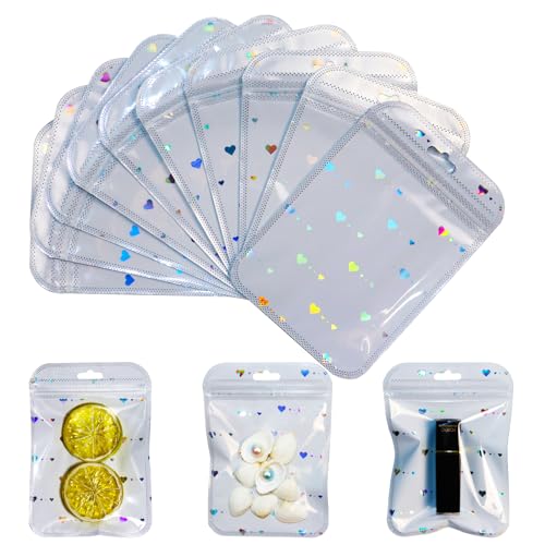 100 Stück Wiederverschließbare Holographische Selbstversiegelungssäcke mit Reißverschluss 10 x 15 cm Reflektierende Stand-up-Beutel für Geschenkschmuck Probe Aufbewahrung Süßigkeiten 100 Stück Wiederverschließbare Holographische Selbstversiegelungssäcke mit Reißverschluss 10 x 15 cm Reflektierende Stand-up-Beutel für Geschenkschmuck Probe Aufbewahrung Süßigkeiten von CGLRybO
