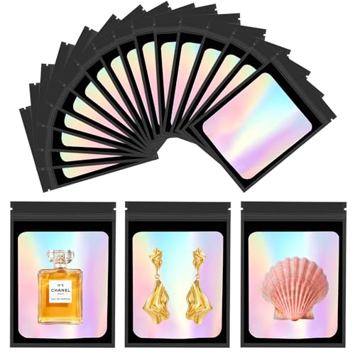 100 Stück Wiederverschließbare Holographische Selbstversiegelungssäcke mit Reißverschluss 10 x 15 cm Reflektierende Stand-up-Beutel für Geschenkschmuck Probe Aufbewahrung Süßigkeiten 100 Stück Wiederverschließbare Holographische Selbstversiegelungssäcke mit Reißverschluss 10 x 15 cm Reflektierende Stand-up-Beutel für Geschenkschmuck Probe Aufbewahrung Süßigkeiten von CGLRybO