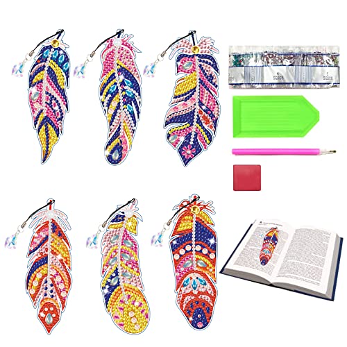 Diamond Painting Lesezeichen Set 5D Diamant Malerei Perlen Lesezeichen mit Kristall Daiments Painting Bookmark für Kinder Erwachsene Mädchen Anfänger DIY Handwerk Geschenke für Schüler Lehrer Diamond Painting Lesezeichen Set 5D Diamant Malerei Perlen Lesezeichen mit Kristall Daiments Painting Bookmark für Kinder Erwachsene Mädchen Anfänger DIY Handwerk Geschenke für Schüler Lehrer von CGLRybO