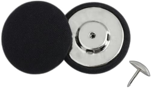 50 Stück, 14 Farben, Baseballkappe, Stoff überzogen mit runden Knöpfen aus Metallschaft, 17 mm, mit Stoff überzogene Baseballkappe, Knopfoberseite, Ersatz für Hüte, Reparatur, Jeans, Bluse, Nähen 50 Stück, 14 Farben, Baseballkappe, Stoff überzogen mit runden Knöpfen aus Metallschaft, 17 mm, mit Stoff überzogene Baseballkappe, Knopfoberseite, Ersatz für Hüte, Reparatur, Jeans, Bluse, Nähen von CGRYREH