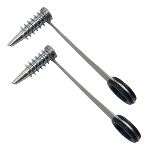 CGTQROVR 2pcs Kartoffelspiralschneider Handheld Mehrzweckstahl-Stahlspiralschneider mit Griff perfekt für die Karottengurke mehr von CGTQROVR