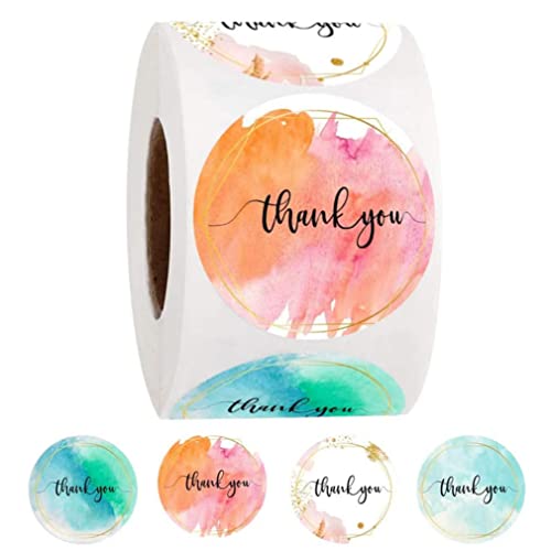 Vielen Dank an Aufkleber Personalisierte runde Rollaufkleber Kleines Etikett ideal für Geschenkverpackungen Vorräte Vielen Dank an Aufkleber Personalisierte runde Rollaufkleber Kleines Etikett ideal für Geschenkverpackungen Vorräte von CGTQROVR
