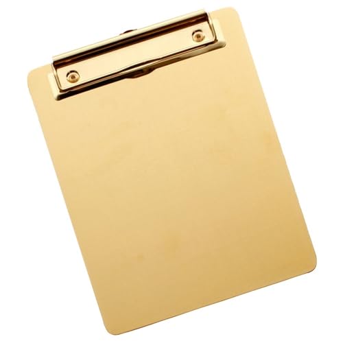 Klemmbretter 2PCS Edelstahl A4 Zwischenablage Datei Organizer Schreiben Pad Board Memo Papier Halter for Büro Schule Zu Hause Für die Ablage von Dokumenten Klemmbretter 2PCS Edelstahl A4 Zwischenablage Datei Organizer Schreiben Pad Board Memo Papier Halter for Büro Schule Zu Hause Für die Ablage von Dokumenten von CGUOHU
