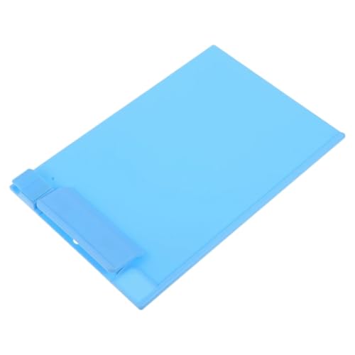 Klemmbretter 3 Stück Kunststoff A5 Zwischenablage Profil Clip Papierhalter Schreibordner for Schule, Klassenzimmer, Büro Für die Ablage von Dokumenten(Blue) von CGUOHU