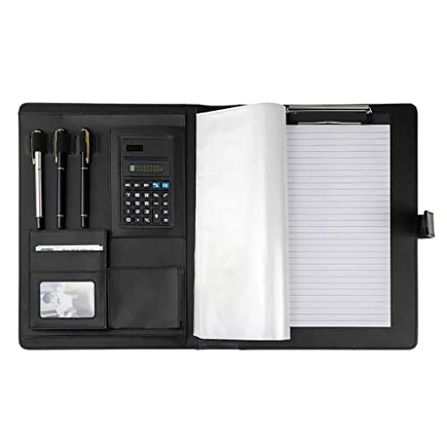 Persönlicher Terminplaner-Ordner, Dokument-Clip-Board for die Arbeit Schreiben Konferenz Ordner Legal Pad for Schule Universität Büro Klasse(8digit calculator) von CHAKEUZND