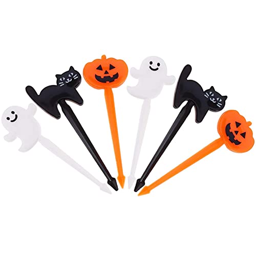 Kuchenaufsätze Halloween Cupcake Topper Plastic Halloween Picks Obst Gabel Obstgabel Tiere Zahnstocher Obstgabeln Kinder Dessert Zubehör Decor Wiederverwendbare Obst Gabeln Für Gebäck Party 6 Stück Kuchenaufsätze Halloween Cupcake Topper Plastic Halloween Picks Obst Gabel Obstgabel Tiere Zahnstocher Obstgabeln Kinder Dessert Zubehör Decor Wiederverwendbare Obst Gabeln Für Gebäck Party 6 Stück von CHAMEEN